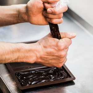 Łysoń Czekolada z miodem truskawka cripsy (CU1131) - CU1131 2