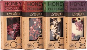 Łysoń Czekolada z miodem truskawka cripsy (CU1131) - CU1131 4