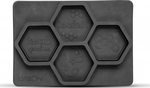 Honey Therapy Forma na mydło 4 heksagony kreatywne pudełko (FM012.) - FM012. 1