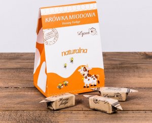 BILANS Krówki miodowe naturalne 120g pasieka Łysoń (CU200.) - CU200. 2