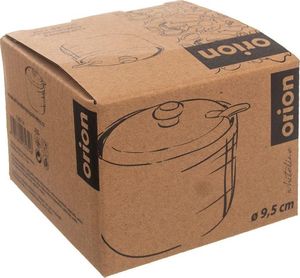 Orion Cukierniczka porcelanowa, bambusowa, biała, z pokrywką, łyżeczką, cukiernica, pojemnik na cukier 3