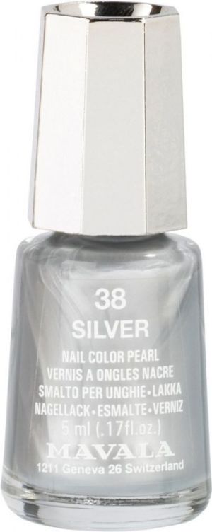Mavala lakier Nail Color Cream 5ml 38 Silver 1