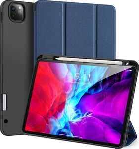 Etui na tablet Dux Ducis Dux Ducis Domo Lite składany pokrowiec etui na tablet z funkcją Smart Sleep podstawka iPad Pro 12.9 2020 / iPad Pro 12.9 2018 niebieski 2