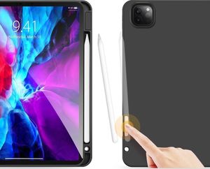 Etui na tablet Dux Ducis Dux Ducis Domo Lite składany pokrowiec etui na tablet z funkcją Smart Sleep podstawka iPad Pro 12.9 2020 / iPad Pro 12.9 2018 niebieski 3