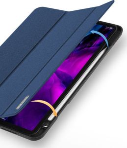 Etui na tablet Dux Ducis Dux Ducis Domo Lite składany pokrowiec etui na tablet z funkcją Smart Sleep podstawka iPad Pro 12.9 2020 / iPad Pro 12.9 2018 niebieski 4