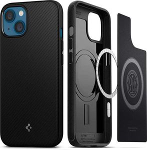 Spigen Etui Mag Armor MagSafe Apple iPhone 13 Matte Black (SPN1787BLK) - SPN1787BLK 2