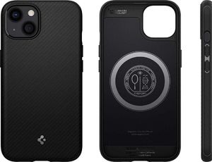 Spigen Etui Mag Armor MagSafe Apple iPhone 13 Matte Black (SPN1787BLK) - SPN1787BLK 5