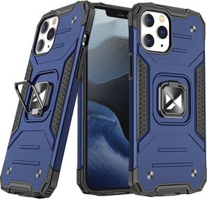 Wozinsky Wozinsky Ring Armor pancerne hybrydowe etui pokrowiec + magnetyczny uchwyt iPhone 13 Pro Max niebieski 1