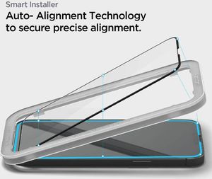 Spigen SZKŁO HARTOWANE SPIGEN ALM GLASS FC 2-PACK IPHONE 13 PRO MAX BLACK 6