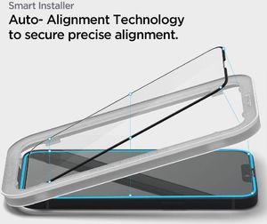 Spigen SZKŁO HARTOWANE SPIGEN ALM GLASS FC 2-PACK IPHONE 13 / 13 PRO BLACK 6