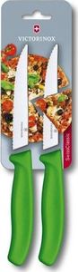 Victorinox 2 noże Victorinox do pizzy, ząbk. 12 cm, zielone 1