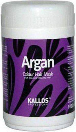 Kallos Argan Colour Hair Mask Maska do włosów farbowanych 1000ml 1