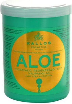 Kallos Aloe Vera Moisture Repair Shine Hair Mask Maska do włosów 1000ml 1