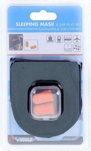 ProWorld Opaska na oczy DO SPANIA + zatyczki do uszu 4