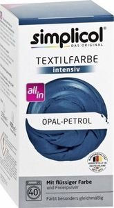 Mondex SIMPLICOL Barwnik do tkanin INTENSIV OPAL-PETROL 560g 1
