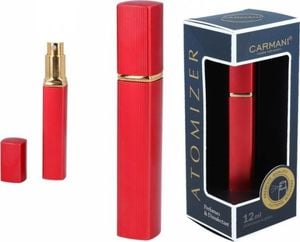 Hanipol Atomizer - pojemnik karbowany na perfumy/płyn antybakteryjny - czerwony 1