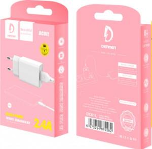 Ładowarka Denmen DC01 1x USB-A 2.4 A (29375) 2