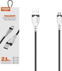 Kabel USB Somostel USB-A - microUSB 1.2 m Czarny (28253) 1