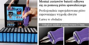 Techrebal PROF. ZGRZEWARKA IMPULOSOWA PUNKTOWA SUNKKO 737G+ 11