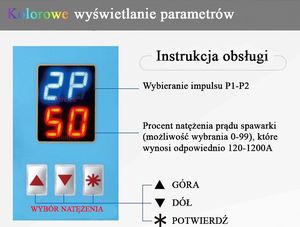 Techrebal PROF. ZGRZEWARKA IMPULOSOWA PUNKTOWA SUNKKO 737G+ 14