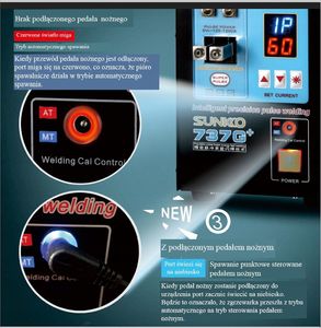 Techrebal PROF. ZGRZEWARKA IMPULOSOWA PUNKTOWA SUNKKO 737G+ 10