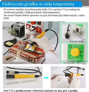 Techrebal ZESTAW SPAWARKA ZGRZEWARKA IMPULSOWA SUNKKO 709AD+ 6