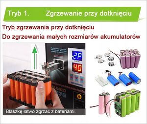 Techrebal ZESTAW SPAWARKA ZGRZEWARKA IMPULSOWA SUNKKO 737G 8