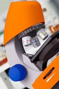 Bresser Bresser - Mikroskop 40x-640x Junior pomarańczowy w walizce 3