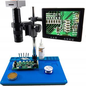 Mikroskop Techrebal MIKROSKOP INSPEKCYJNY DO SERWISU KAMERA 22MP BAZA 1