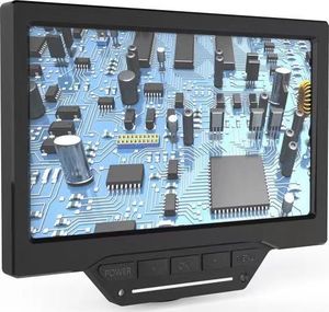 Mikroskop Techrebal WYŚWIETLACZ DO MIKROSKOPU 7 CALI Z KAMERĄ HDMI SD 1