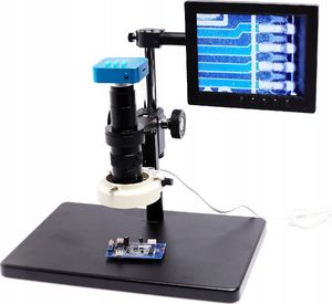Mikroskop Techrebal PROFESJONALNY MIKROSKOP CYFROWY Z KAMERĄ 16MP USB 1