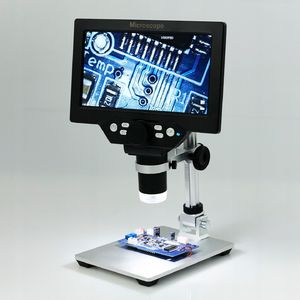 Mikroskop Techrebal Mikroskop cyfrowy 1200X LCD HD 1080P 12MP 8 X LED 3