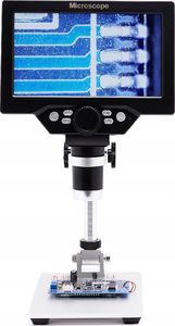 Mikroskop Techrebal Mikroskop cyfrowy 1200X LCD HD 1080P 12MP 8 X LED 6