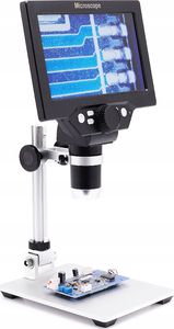 Mikroskop Techrebal Mikroskop cyfrowy 1200X LCD HD 1080P 12MP 8 X LED 8