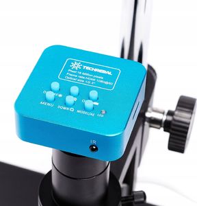 Mikroskop Techrebal MIKROSKOP DLA ELEKTRONIKA Z KAMERĄ 4K WYŚWIETLACZ 3