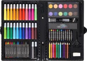 Zestaw artystyczny do malowania w walizce, 86 szt. 2