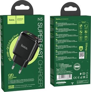 Ładowarka Hoco N5 1x USB-A 1x USB-C 3 A (6931474738899) 7