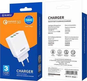 Ładowarka Kaku KSC-407 3x USB-A 3 A (6921042117621) 5