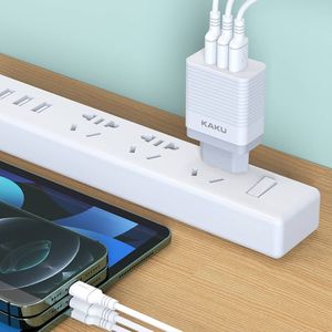 Ładowarka Kaku KSC-407 3x USB-A 3 A (6921042117621) 6