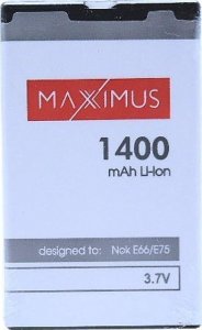 Bateria BAT MAXXIMUS NOKIA E66 1400mAh Li-ion BL-4U 1