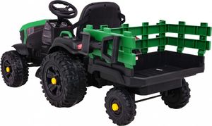 1life Traktor na akumulator Titanium Z Przyczepą Zielony 5