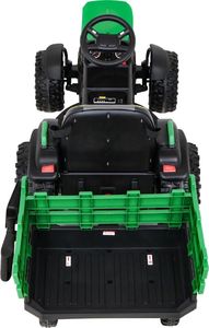 1life Traktor na akumulator Titanium Z Przyczepą Zielony 7