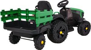 1life Traktor na akumulator Titanium Z Przyczepą Zielony 8