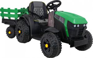 1life Traktor na akumulator Titanium Z Przyczepą Zielony 10