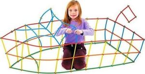 4M Klocki BAMP Konstrukcyjne Przestrzenne 1000 Elem. Słomki konstrukcyjne 1000 elementów Bamp 15