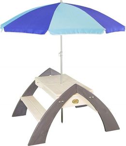Axi Drewniany Stół piknikowy z parasolem Delta Axi 1