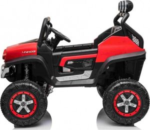 ADEL Pojazd Mercedes BENZ UNIMOG Czerwony 3
