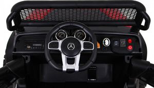 ADEL Pojazd Mercedes BENZ UNIMOG Czerwony 8