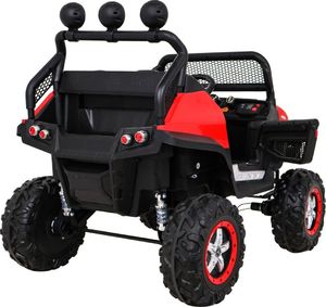 ADEL Pojazd Mercedes BENZ UNIMOG Czerwony 9