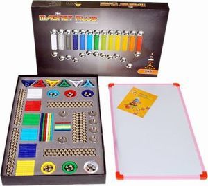 Alter Klocki Magnetyczne MAGNASTIX 560 + tablica ZA0111 MAGNASTIC 3